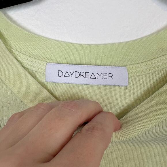 Daydreamer Lotus Yin & Yang Cotton Tie Dye Crewneck Tee Small - Picture 5 of 5